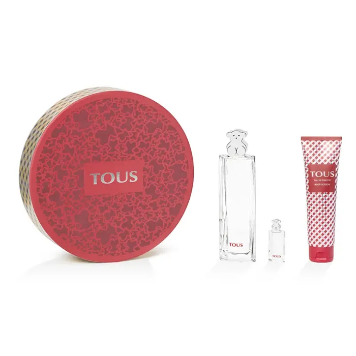 Perfume - Tous Eau De Toilette Spray 50ml Set 3 Pieces da marca - TOUS