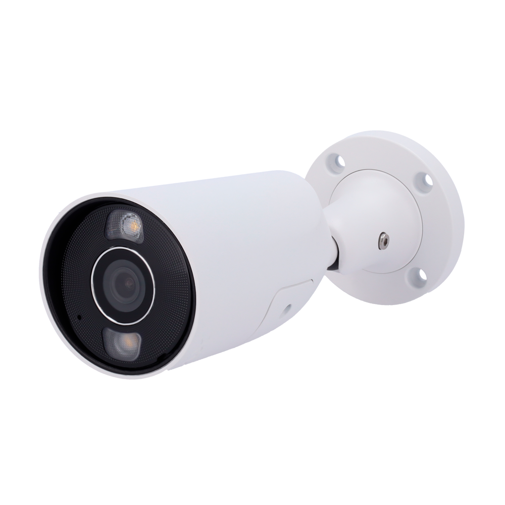 Câmara IP bullet 5 Megapixel Ajax - 1/2.8" Progressive Scan CMOS - Lente 4 mm | Ranhura MicroSD até 256GB mm - IV 50 m | Luz branca 50 m | PoE 802.3at/af - Com Inteligência Artificial -  Cor Branca