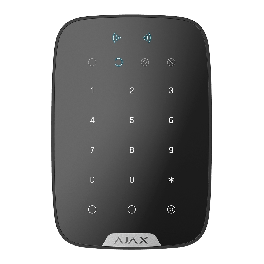 Teclado independente com leitor RFID - Grau 2 - Sem fios 868 MHz Jeweller - ativado
