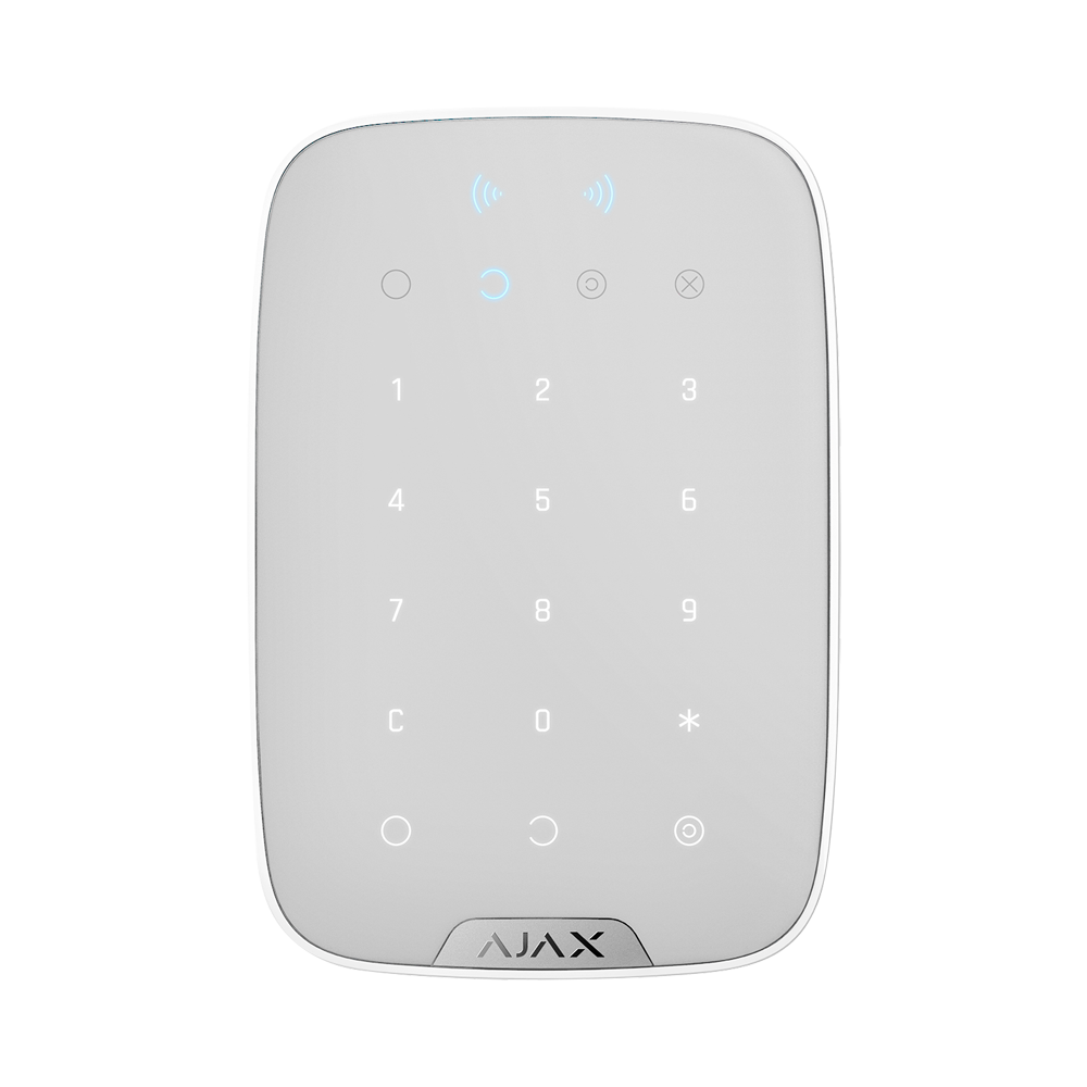 Caixa do teclado - AJ-KEYPADPLUS-W - Fácil instalação - Inclui SmartBracket - Plástico ABS - Cor branco