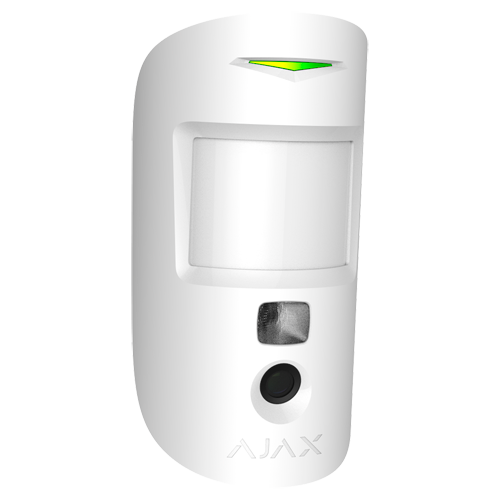 Caixa do fotodetector - AJ-MOTIONCAM-W - Fácil instalação - Inclui SmartBracket - Plástico ABS - Cor branco