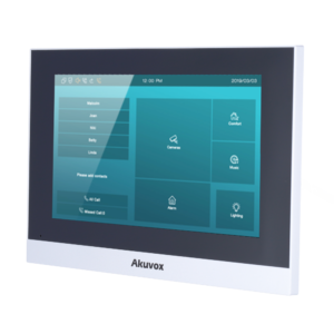 Monitor de vídeo porteiro interior Akuvox - AK-C313W-LP-2