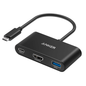 Hub multimédia Anker 3 em 1 - ANK-POWEREXPAND-3-IN-1-G