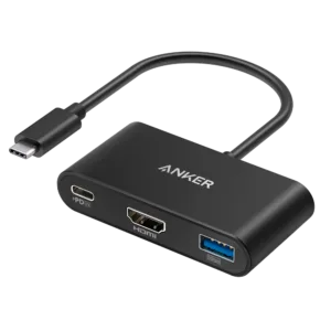 Hub multimédia Anker 3 em 1 - ANK-POWEREXPAND-3-IN-1-G
