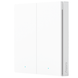 1x Interruptor sem fios Aqara H1 Duplo - AQ-WRS-R02