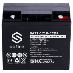Bateria de apoio - BATT-1218-CCDR