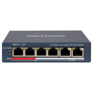 1 x Switch PoE DS-3E0106P-E/M(B) - DS-3E0106P-E/M(B)