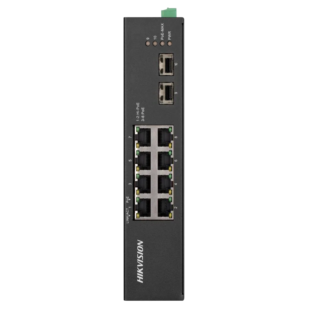 1 x Switch Industrial Hi-PoE DS-3T0510HP-E/HS - DS-3T0510HP-E/HS
