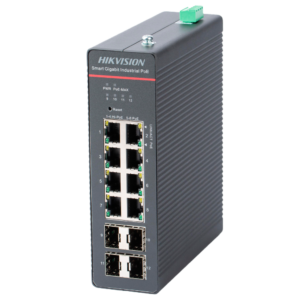 1x Switch Industrial DS-3T1512HP-SI-8P4F - DS-3T1512HP-SI-8P4F