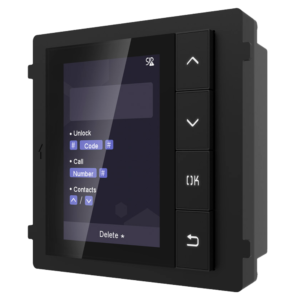 Módulo de extensão para videoporteiros modulares da Hikvision - DS-KD-DIS