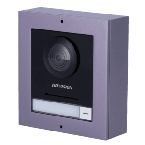 Painel de vídeo porteiro exterior da Hikvision - DS-KD8003-IME1(B)/Surface