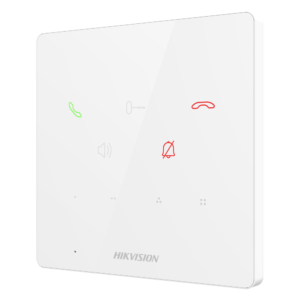 Monitor de entrada de vídeo para portas interiores da Hikvision - DS-KH6000-E1/White