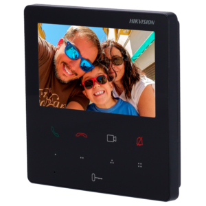 Monitor de entrada de vídeo para portas interiores da Hikvision - DS-KH6110-WE1