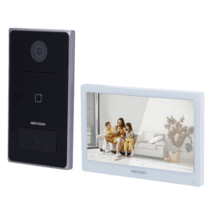 Painel de entrada de porta de vídeo externo Hikvision para instalação de superfície - DS-KIS608-P