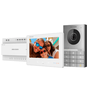 Painel de entrada de porta de vídeo externo Hikvision para instalação de superfície - DS-KIS706EY