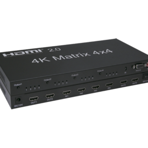 Matriz de vídeo - HDMI-MATRIX-4X4-4K