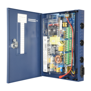 Caixa de distribuição de alimentação de 18 saídas 12 V - PD-250-18-SLIM