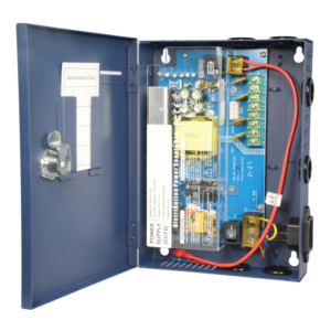Caixa de distribuição de alimentação de 4 saídas 12 V - PD-60-4-SLIM