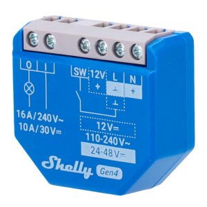 1x Shelly 1 Gen4 - SH-1-GEN4