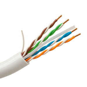 Bobina de cabo UTP6A de 305m. - UV-UTP6A-300-BC23AWG-DCA-R-W