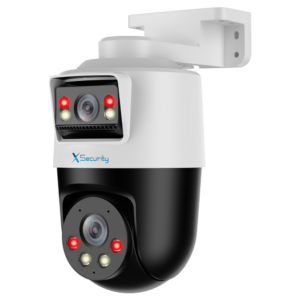 Câmara IP dome motorizada X-Security - XS-IPPT430-2P-SL-TANDEM