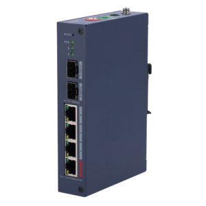 1x Switch Industrial L2 XS-SW0604-96-DIN-HIPOE - XS-SW0604-96-DIN-HIPOE