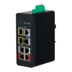 1x Switch Industrial L2 XS-SWI0704HIPOE-MGF-120-DIN - XS-SWI0704HIPOE-MGF-120-DIN