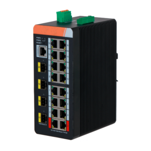 1x Switch Industrial L2 XS-SWI2016HIPOE-MGF-240-DIN - XS-SWI2016HIPOE-MGF-240-DIN