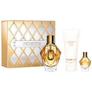Perfume - Paco Rabanne P Rabanne Million Gold For Her Eau De Parfum Recargable 90ml Lotion Pour Le Corps Loción Corporal 100ml Eau De Parfum 10ml da marca - PACO RABANNE