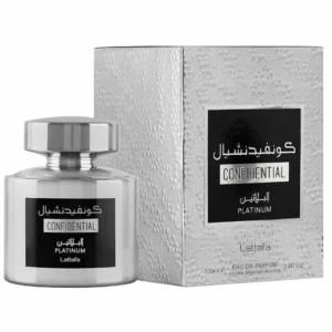 Perfume - LATTAFA CONFIDENTIAL PLATINUM EDP SPRAY 100 ML da marca - LATTAFA