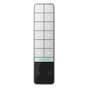 Teclado para exterior IP66/IK08 com leitor RFID - Ativação/desativação total ou em grupo - Autenticação: códigos