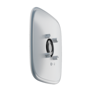 Sirene externa com tampa personalizável - Sem fios 868 MHz Jeweller - Pressão sonora máxima 113 dB - LED sinalização - Alimentação 12 VDC / 4 pilhas CR123A 3.0 V - Não inclui cobertas 10XAJ-BRANDPLATES-W