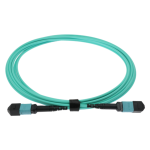 1x Cabo troncal de fibra MPO/UPC para MPO/UPC fêmea (12FO) OM4 Tipo B Elite de 5 metros - SF-MPO-UPC-5M