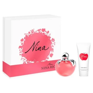 Perfume - Nina Ricci Nina Eau De Toilette Recargable 80ml Creamy Loción Corporal 75ml da marca - NINA RICCI