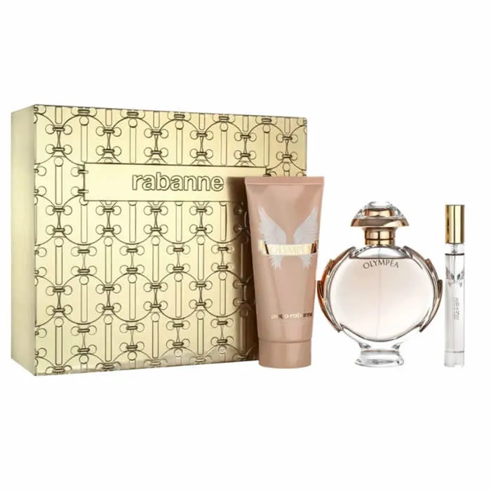 Perfume - Paco Rabanne Olympea Eau De Parfum Spray 80ml Set 3 Pieces da marca - PACO RABANNE