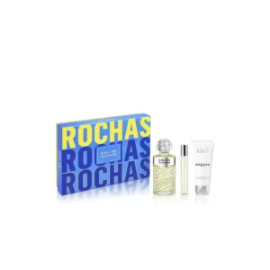 Perfume - Set Eau Rochas Edt 100ml Body 100ml Edt 20ml@ da marca - ROCHAS