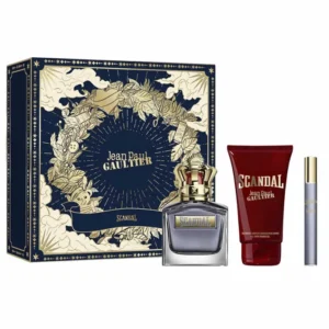 Jean Paul Gaultier Scandal Pour Homme Eau De Toilette Spray 100ml Set 3 Pieces