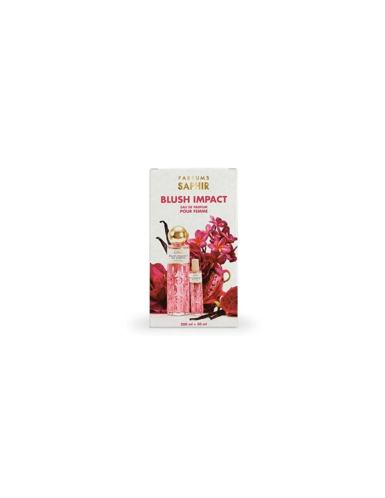 Perfume - Saphir Blush Impact Edp Spray 200ml 30ml Sets da marca - SAPHIR