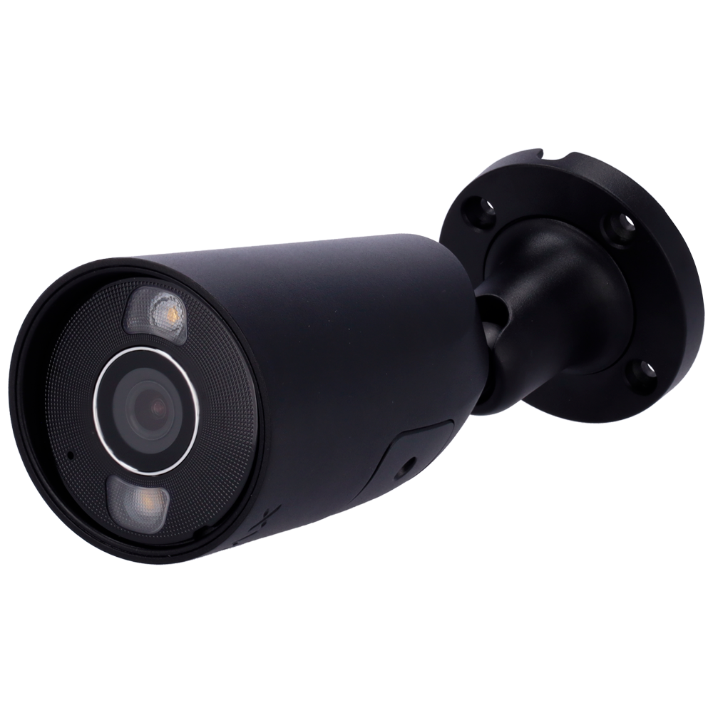 Câmara IP bullet 5 Megapixel Ajax - 1/2.8" Progressive Scan CMOS - Lente 2.8 mm | Ranhura MicroSD até 256GB mm - IV 50 m | Luz branca 50 m | PoE 802.3at/af - Com Inteligência Artificial -  Cor Preta