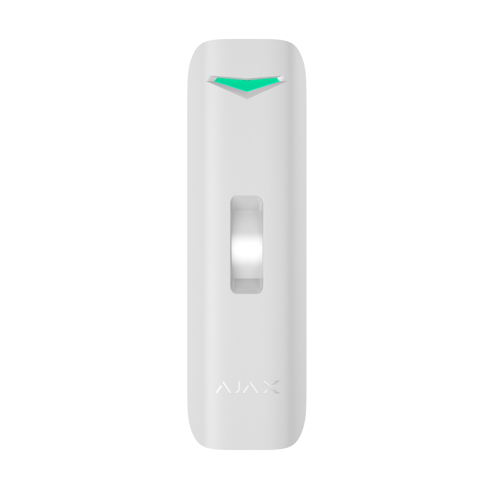 Detetor PIR de tipo cortina para exterior - Grau 2 - Dupla tecnologia: PIR e micro-ondas de banda K - Sensor anti-mascaramento - 2 modos de deteção: principal e mascote - Deteção até 5 m (H: 15°