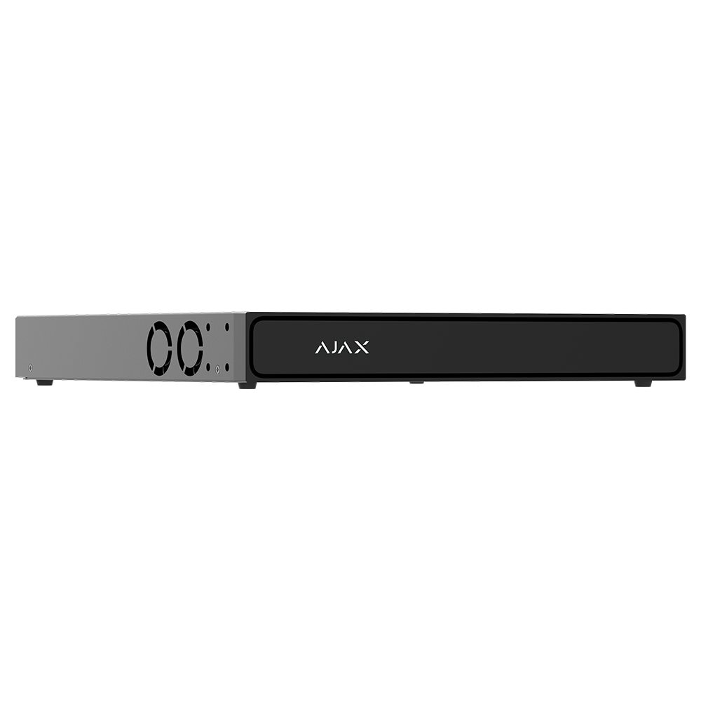 Gravador NVR Superior - 32 canais | 16 portas PoE IEEE802.3af/at  - Compressão H.265/H.264 | JetSparrow - Resolução até 12MP | IA | RJ45 | HDMI - Largura de banda 384Mbps | Proteção IP20 - Espaço para 2HDD até 24 TB
