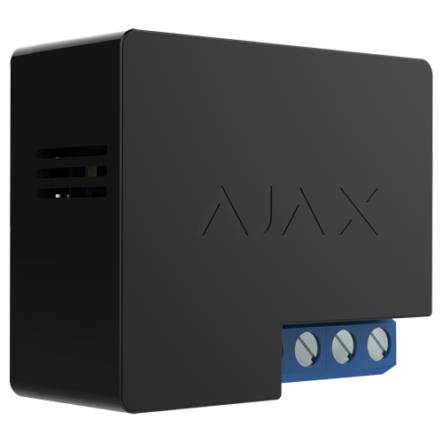 Relay de controlo remoto - Contacto seco (livre de tensão) - Sem fios 868 MHz Jeweller - Alcance até 1000 m - Alimentação entrada 7~24VDC - Instalação em caixas de mecanismo standard