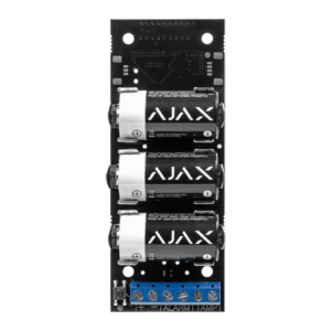 Transmissor via rádio - Grau 2 - Sem fios 868 MHz Jeweller - Entrada por cabo de alarma e tamper - Tamper anti-abertura (acelerómetro) - Saída de alimentação 3.3 V - Alcance em espaço aberto 1600 m