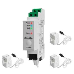 1x Shelly Pro 3EM - SH-PRO-3EM-120A-V2